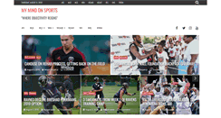 Desktop Screenshot of mymindonsports.com